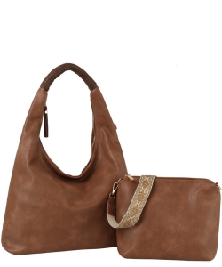 Fashion 2-in-1 Shoulder Bag ME-0020-M STONE